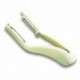 Double peeler for asparagus