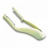 Double peeler for asparagus