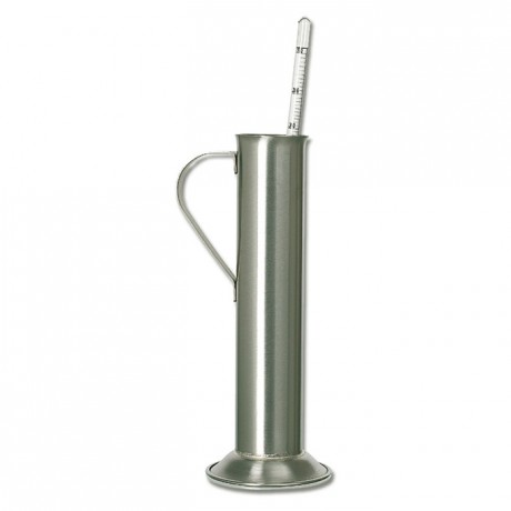 Syrup density meter test tube stainless steel Ø 36 mm