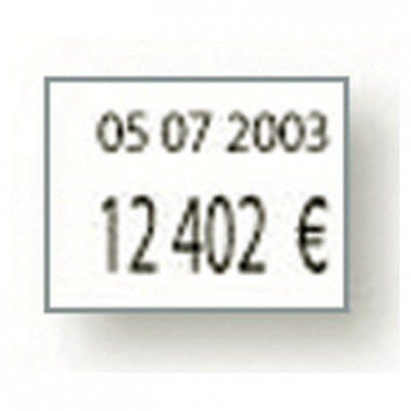 Etiquette pour étiqueteuse réf 140952 (8 x 1750)