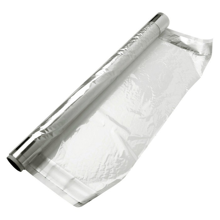 Rouleau Papier Aluminium alimentaire en boite distributrice, l 30cm - L 100m