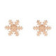 FunCakes Sugar Decorations Snowflakes Bronze 12 pieces