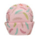 Caissettes à cupcakes FunCakes plumes pastel 48 pièces