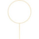 PartyDeco Wood Topper Circle 24.5 cm