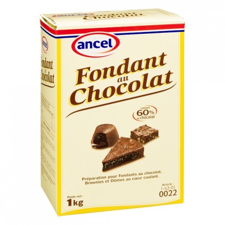 Fondant au chocolat préparation 1 kg