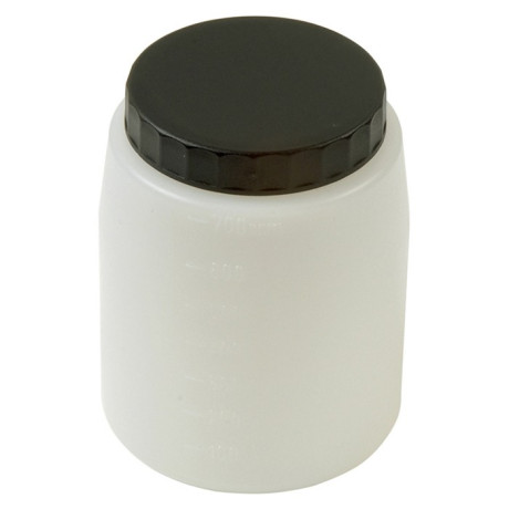 Bowl with lid for electrical spray guns 700mL