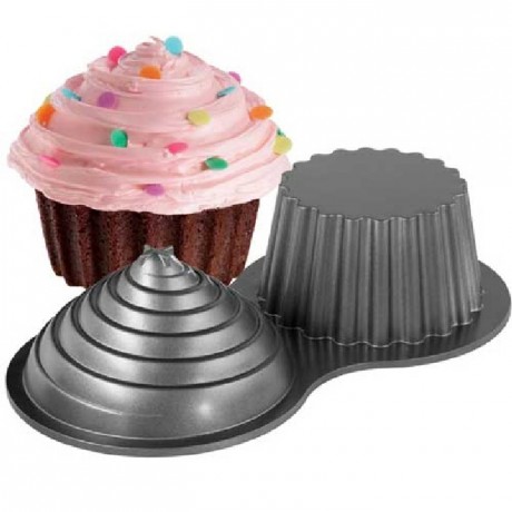6-Cup Jumbo Muffin and Cupcake Pan Wilton Giant Cupcake Pan