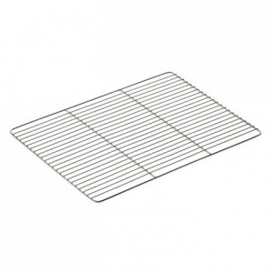 Flat grid stainless steel 400 x 300 mm