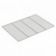 Flat grid stainless steel GN 2/1