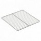 Flat grid gastronorm format stainless steel GN2/1 354 x 325 mm