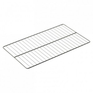 Flat grid gastronorm format stainless steel GN1/1 530 x 325 mm