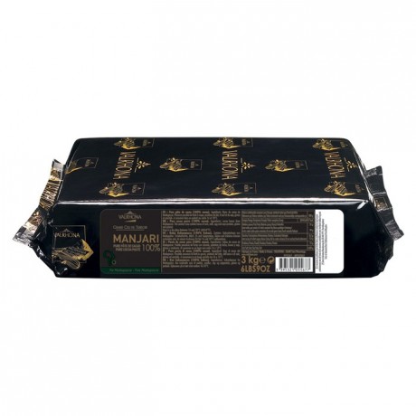 Manjari 100% pure cocoa paste Single Origin Grand Cru Madagascar blocks 3 kg