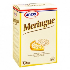 Meringue mix for meringue 1,2 kg