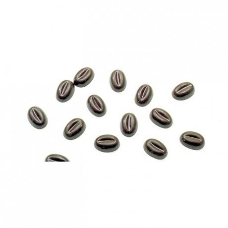 Moule 104 petits grains de café en polycarbonate pour chocolat