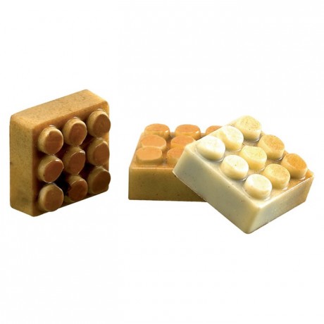 Moule 24 pions Lego® en polycarbonate pour chocolat
