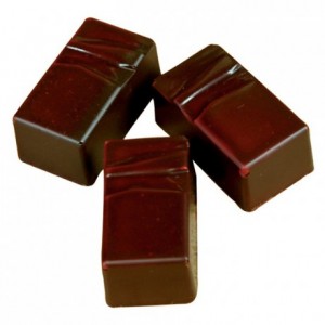 Chocolate mould polycarbonate 24 rectangular pralines