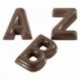 Moule 26 alphabet en polycarbonate pour chocolat