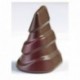 Moule 28 mini sapins en polycarbonate pour chocolat 275 x 175 mm