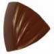 Moule 28 triangles rayés en polycarbonate pour chocolat