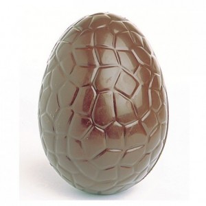 Chocolate mould polycarbonate 2 crackled eggs