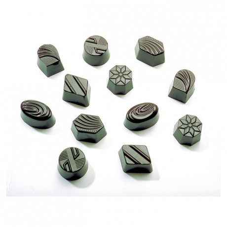 Chocolate mould polycarbonate 36 assorted