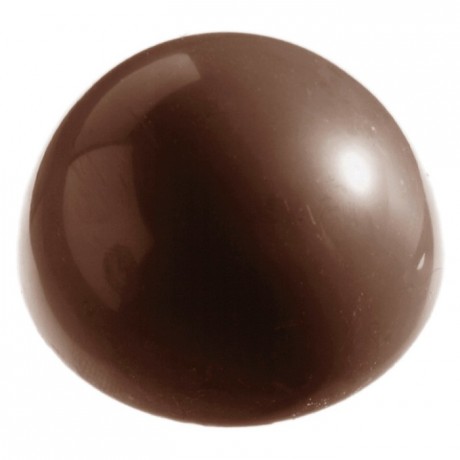 Chocolate mould polycarbonate 6 half sphere