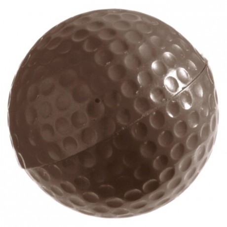 Moule 9 balles de golf Ø 40 mm en polycarbonate pour chocolat