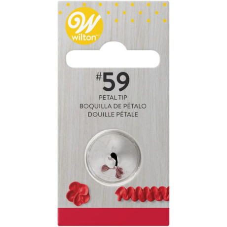 Douille de décoration Wilton 59 Petal Carded