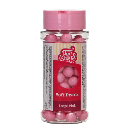 Perles tendres FunCakes rose 10 mm 70 g
