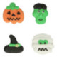 Sugar Decorations FunCakes Halloween emblems 12 pieces