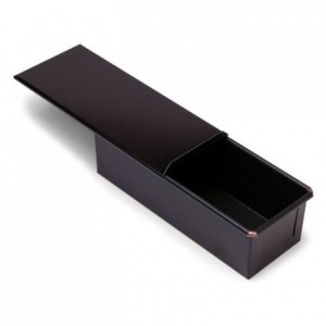 Pullman loaf pan with sliding lid non-stick 250x93 mm