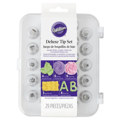 Nozzle Set Deluxe Wilton 29 pieces