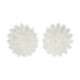 Fleurs comestibles en azyme FunCakes moyenne pâquerette blanche 8,5 cm 12 pièces