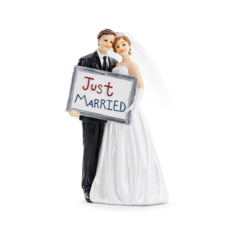Figurine PartyDeco Just Married 14,5 cm