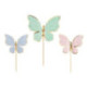Toppers PartyDeco butterflies 9 pieces