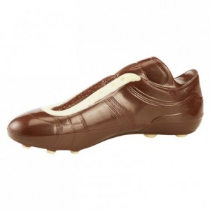 Chocolate mould polycarbonate 2 football shoe