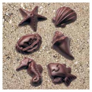 Moule fritures « Fruits de mer » 6 formes