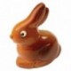 Moule lapin assis en polycarbonate pour chocolat