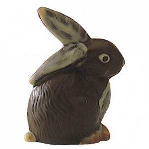 Chocolate mould polycarbonate 1 rabbit