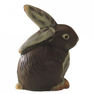 Moule lapin en polycarbonate pour chocolat