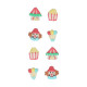 FunCakes Sugar Decorations Pumpkin 12 pieces
