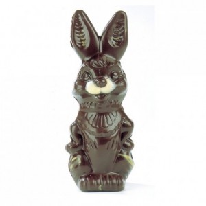 Moule lapin humoristique en polycarbonate pour chocolat