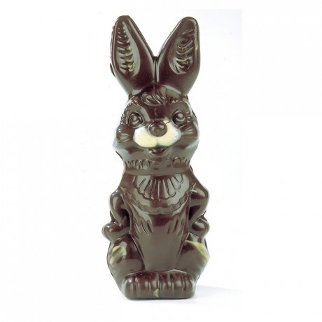 Moule lapin humoristique en polycarbonate pour chocolat