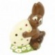 Moule lapin et œuf en polycarbonate pour chocolat