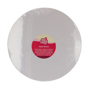 Semelle à gâteau FunCakes blanc ronde Ø30 cm