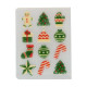 FunCakes Sugar Decorations Christmas Set/12