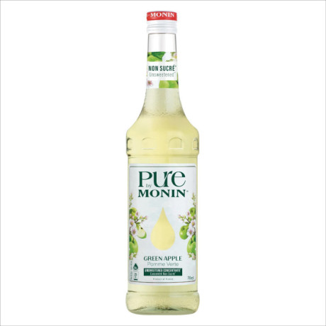 Pure by Monin unsweetened green apple 70 cL