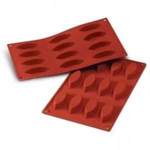 Moule silicone barquettes moyennes 72 x 30 mm