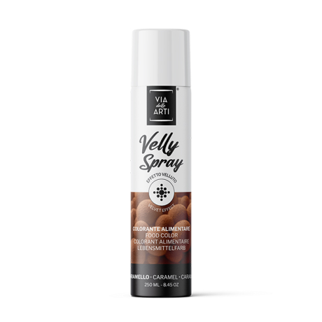 Spray velours Via delle Arti caramel 250 mL