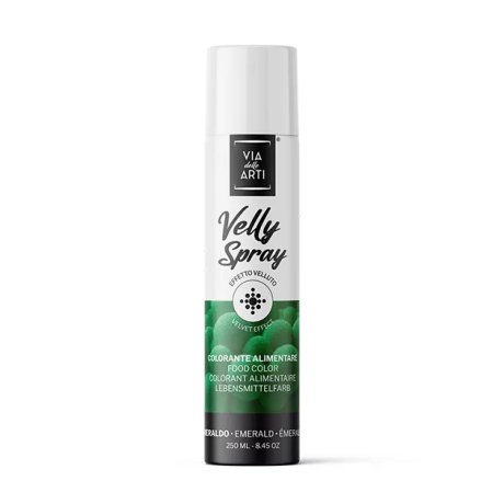 Spray velours Via delle Arti vert émeraude 250 mL